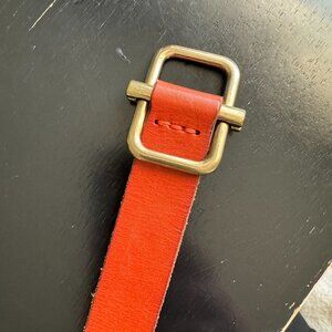 EUC Like New American Eagle Camel Leather Belt Sz L